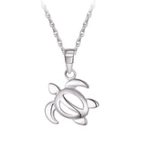 Collier - Argent pendentif mini tortue - CHS706