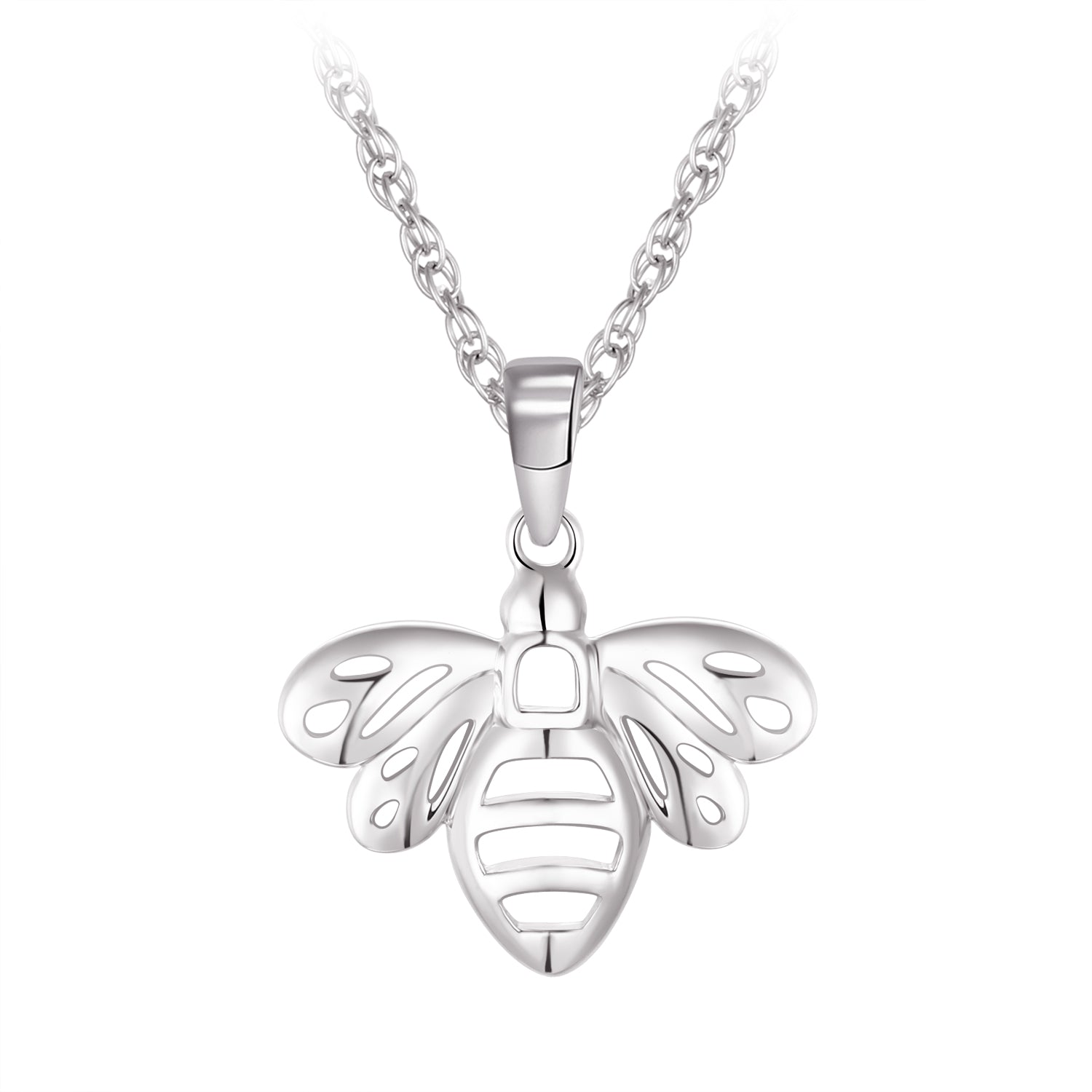 Collier - Argent pendentif bourdon - CHS714