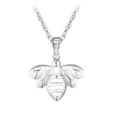 Collier - Argent pendentif bourdon - CHS714