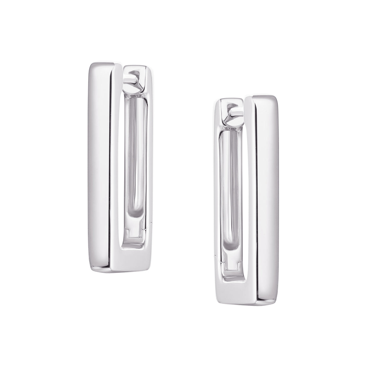 Hoops - Argent rectangulaires - BOS432