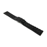 Bracelet en acier inoxydable - 315 Noir - Fermoir Papillon