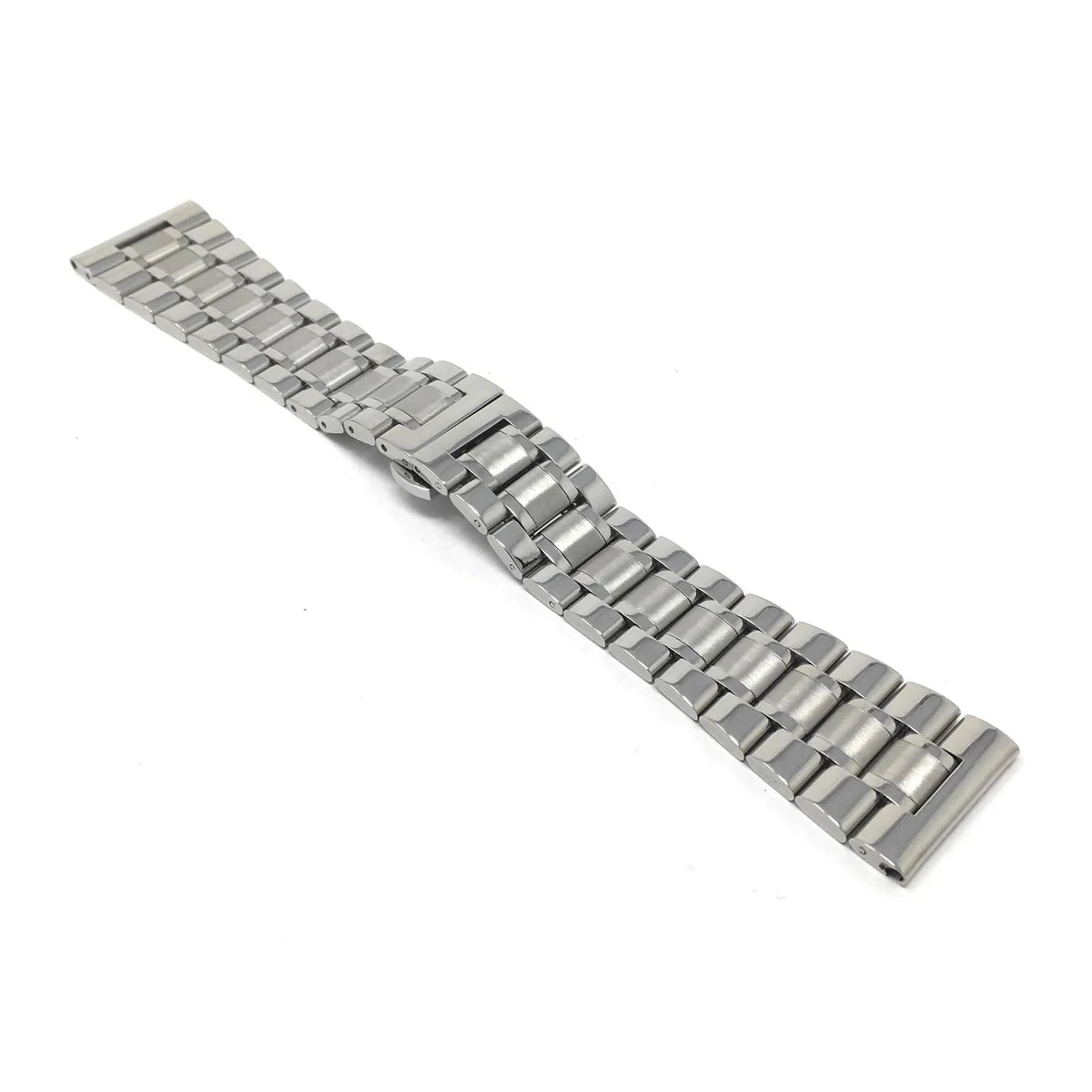 Bracelet en acier inoxydable - 315 Argent - Fermoir Papillon