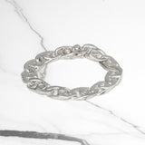 Men's Bracelet - Marine Silver Unique Style 8" - BRS037