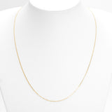 Chain - Cuban yellow 10K gold 1.5mm 22" - CHG343