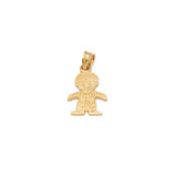 Pendentif - Or 14K jaune garçon "IT'S A BOY" - PEG333