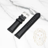 Bracelet en Cuir - 500 Noir & Noir