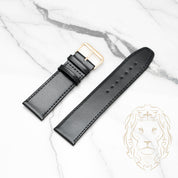 Bracelet en Cuir - 100S Noir & Noir