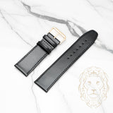 Bracelet en Cuir - 100S Noir & Noir