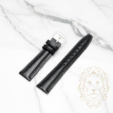 Bracelet en Cuir - 209 Écorce Noir & Noir