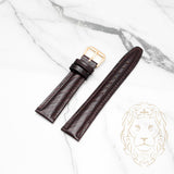 Bracelet en Cuir - 209 Écorce Brun & Brun