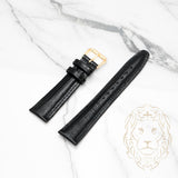 Bracelet en Cuir - 208 Noir & Noir