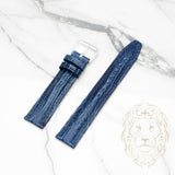 Bracelet en Cuir - 208 Bleu & Bleu