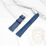 Bracelet en Cuir - 108 Blue & Blue