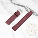 Bracelet en Cuir - 106 Bourgogne & Bourgogne