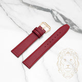 Bracelet en Cuir - 112 Bourgogne & Bourgogne