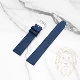 Bracelet en Cuir - 109 Écorce Bleu & Bleu