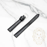 Bracelet en Cuir - 429 Noir & Noir