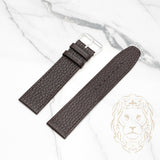 Bracelet en Cuir - 102 Buffle Brun & Brun XL