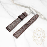 Bracelet en Cuir - 109 Écorce Brun & Brun XL