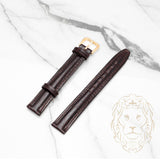 Bracelet en Cuir - 209 Écorce Brun & Brun XL
