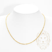 Chain - 10K yellow gold laser cut twist 2.9mm - CHG607