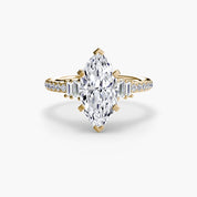 Solitaire with Pavé 4