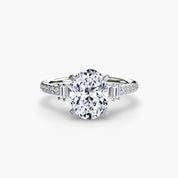Solitaire with Pavé 4