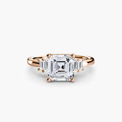 Baguette Accent Solitaire