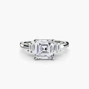 Baguette Accent Solitaire