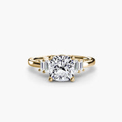 Baguette Accent Solitaire
