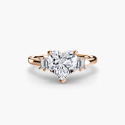Baguette Accent Solitaire