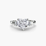 Baguette Accent Solitaire