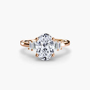 Baguette Accent Solitaire