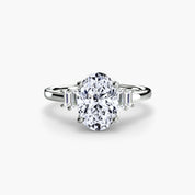 Baguette Accent Solitaire