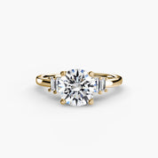Baguette Accent Solitaire