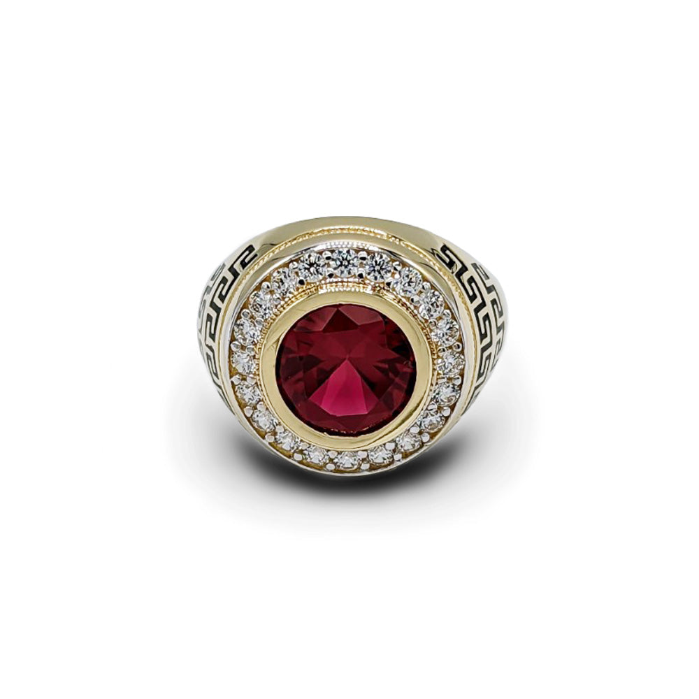 Bague pour homme Ruby - RI016 5