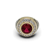 Bague pour homme Ruby - RI016 5