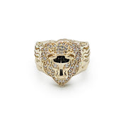 Bague pour homme lion - RI021 5