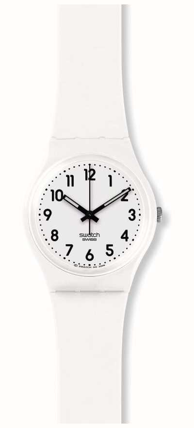 Montre unisexe Swatch JUST WHITE SOFT SO28W107-S14