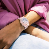 Swatch PAYEMENT ROSE ÉVAGANT ! Montre SO32P103-5300