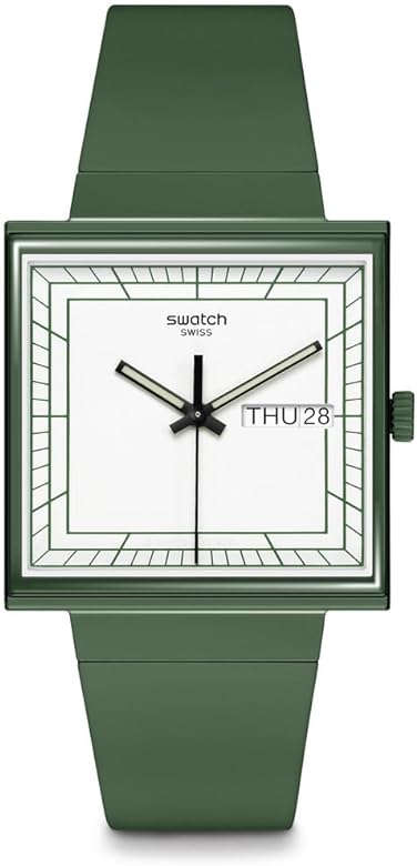 Swatch ET SI… VERT ? Montre unisexe SO34G700