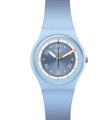 Swatch Unisex FREOZEN WATERFALL Watch - SO31L100