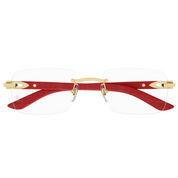 Cartier C Decor  Wood Gold/Red - CT0543O-003