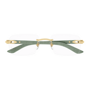 Cartier C Decor Wood Gold/Green - CT0453O-005