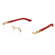 Cartier C Decor  Wood Gold/Red - CT0543O-003