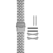 Bracelet en acier inoxydable - 630 Argent - Fermoir Déployant