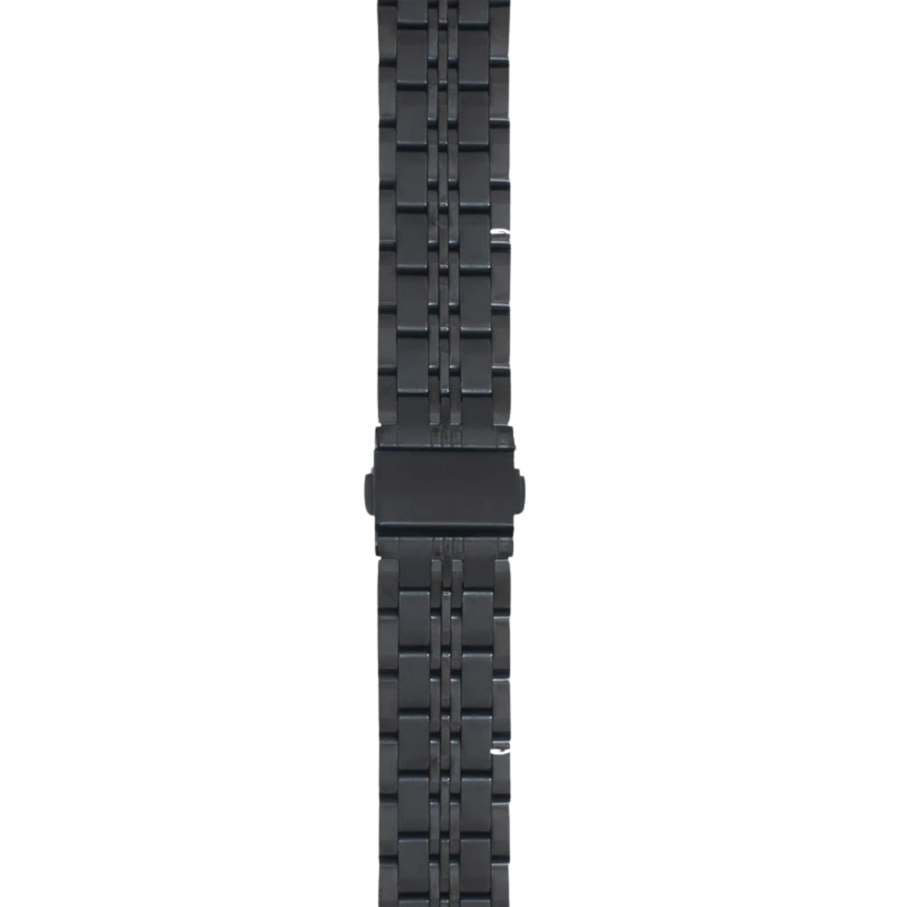 Bracelet en acier inoxydable - 615 Noir - Fermoir Papillon