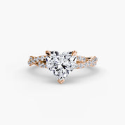 The Twisted Pavé Solitaire