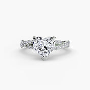 The Twisted Pavé Solitaire