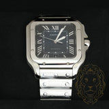 Cartier Santos de Cartier Large 40mm – Cadran Bleu, Acier Inoxydable – 2025